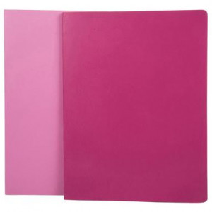 Set de 2 caiete Volant roz și fucsia, XL