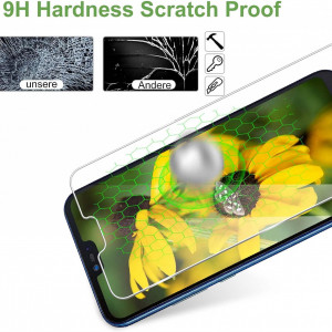 Set de 2 folii de protectie ecran pentru Huawei P20 Lite REROXE, sticla securizata, transparent - Img 2