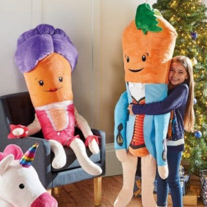 Set de 2 morcovi de plus gigant Kevin si Katie - Img 2
