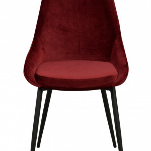 Set de 2 scaune Sierra, rosu, 85 x 55 x 49 cm - Img 5