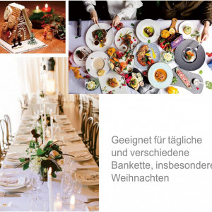 Set de 4 naproane Generic, multicolor, PVC, 45 x 30 cm - Img 2