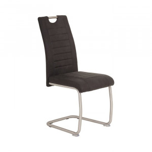 Set de 4 scaune tapitate Fenton, metal, 98 x 43 x 59 cm - Img 5