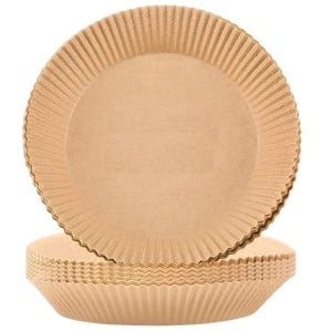 Set de 50 hartii de copt pentru friteuza Saizone bej, 16 x 4.5 cm