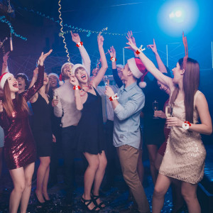 Set de 6 accesorii pentru recuzita foto de Craciun EKKONG, textil, multicolor, 14 x 14 cm / 21 x 2,6 cm - Img 2