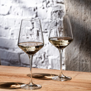 Set de 6 pahare pentru vin Krosno, transparent, sticla, 390 ml, 23 3 cm - Img 4