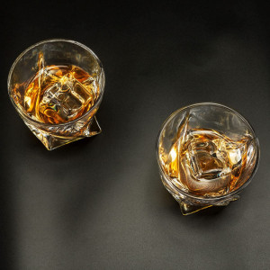 Set de 6 pahare pentru whisky LANFULA, sticla, transparent, 300 ml - Img 2