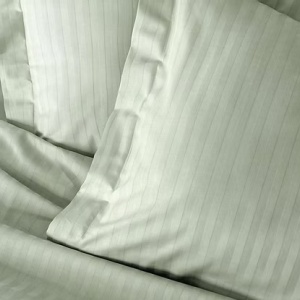 Set husa pilota + fata de perna, satin bumbac 100%, 155x220 cm + 80x80 cm, verde - Verificat A · Re-Bloom - Img 2