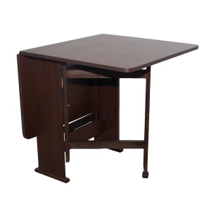 Set masa pliabila PRACTIC 6 scaune, wenge - Img 4