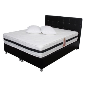Set Saltea Super Lux Ortopedica Forte TULIP plus 2 perne microfibra 50x70, 180x200x30 - Img 1
