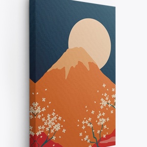 Set tablou decorativ Re-Bloom, 3 piese, lemn/panza, multicolor, 50 x 70 x 3 cm - Img 4
