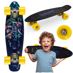 Skateboard copii, Qkids, Galaxy - Spaceman - Img 2