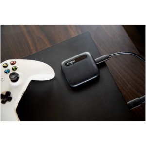 SSD extern Crucial X6, 2TB, 2.5", USB 3.0, Negru, Resigilat, Grad A - Img 2