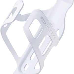 Suport de sticla pentru bicicleta Pro Bike Tool, aluminiu, alb