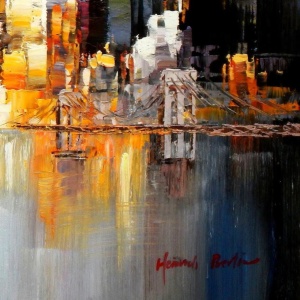 Tablou decorativ canvas, 100x140 cm, panza/lemn, multicolor - Verificat A · Re-Bloom - Img 2