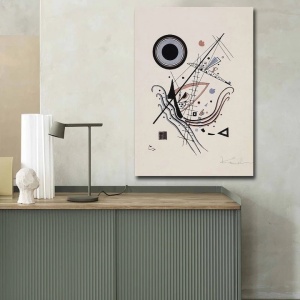 Tablou decorativ Re-Bloom, panza/lemn, multicolor, 70 x 100 cm - Img 2