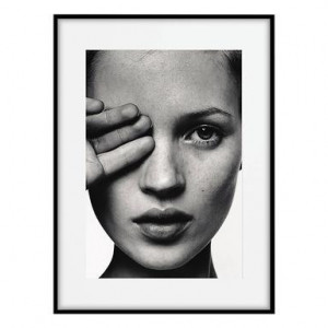 Tablou Kate Moss Face, 50x70 cm