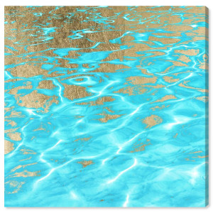 Tablou Oliver Gal 'Pristine Waters, 50,8 cm H x 50,8 cm W x 3,8 cm D - Img 4