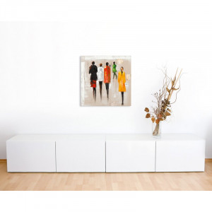 Tablou, panza, multicolor, 40 x 40 cm - Img 5