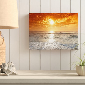 Tablou Sunset Over Ocean and Clouds, 40 x 60 cm - Img 2