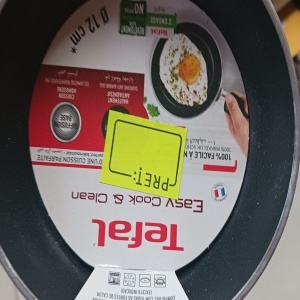 Tigaie TEFAL Easy Cook & Clean Mini, Invelis antiaderent din titan, 12 cm, Resigilat, Grad A - Img 6