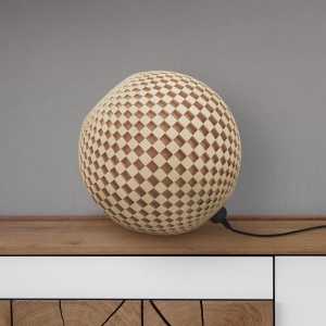 Veioza Tagwerk Kugel 3D Print 1XE27 1XE27 Bej