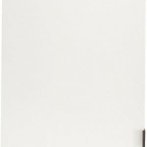 Vitrina Modena Quadrato, MDF, alb/maro, 120 x 40 x 35 cm 