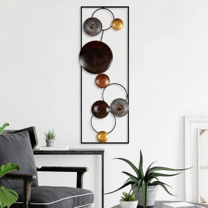 Wallxpert decor de perete metal, 32x90x4 cm, multicolor - Verificat A · Re-Bloom - Img 2