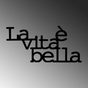 Wallxpert decor de perete metal, 60x30 cm, grosime 1.5mm, 0.411 kg, negru - Verificat A · Re-Bloom - Img 4