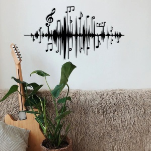 Wallxpert decor de perete metal, 69x37 cm, grosime 1.2mm, negru - Verificat A · Re-Bloom - Img 4