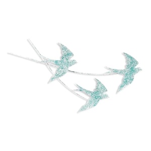Wallxpert decor de perete metal pictat manual, 70x42 cm, grosime 1.5mm, albastru - Verificat A · Re-Bloom