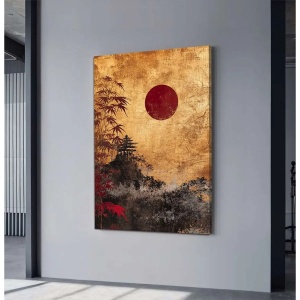 Wallxpert tablou decorativ canvas, 70x100 cm, panza 100% grosime 3mm, rama lemn pin 100%, multicolor - Verificat A · Re-Bloom - Img 3
