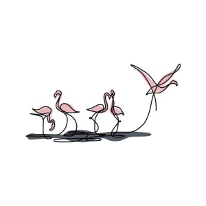 Accesoriu decorativ perete Re-Bloom, metal/lemn, 66x35cm, Resigilat, Grad A