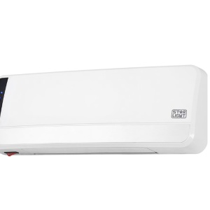Aeroterma ceramica de perete Star-Light PTCA2000W, 2000W, Display LED, 2 trepte de putere, Timer, Protectie supra-incalzire, Telecomanda, Alb, Resigilat, Grad B