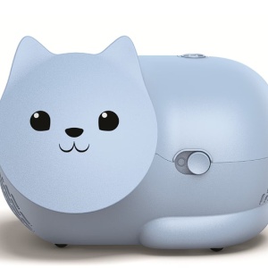 Aparat aerosoli cu compresor OMRON Nami Cat, include masca pentru copii, kit nebulizare, Resigilat, Grad A - Img 3