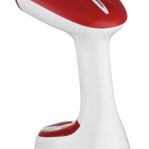 Aparat de calcat vertical Heinner HGS-1400RD, Putere 1240-1470W, Talpa din inox, Pliabil pentru depozitare usoara, Perie inclusa, Capacitate rezervor apa 120ml, Alb/Rosu - Img 5