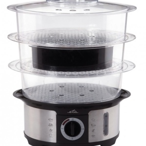 Aparat de gatit cu aburi ETA Steampot 0134 90000, 12.25 L, 1000 W, timer - Img 3