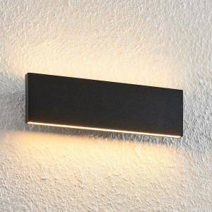 Aplica de perete Ignazia, LED, metal, negru, 28 x 8 x 4,5 cm - Img 6