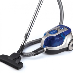 Aspirator fara sac Heinner HVC-V750BL, Putere 750W, Capacitate 2.2L, Filtrare ciclonica, Albastru