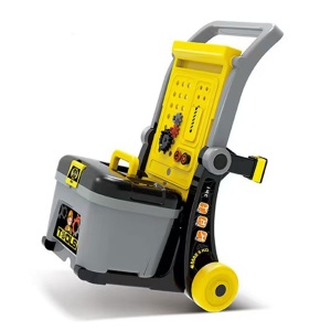 Banc de lucru jucarie Rovo 928, cu unelte si accesorii, 45 piese - Img 9