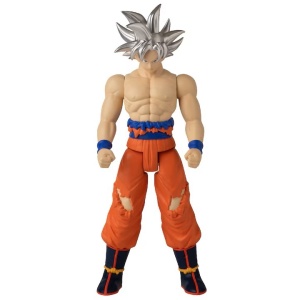 Bandai Dragon Ball Limit Breaker figurina Ultra Instinct Goku, 30cm, 5 puncte articulare, rezistenta, ambalaj grafica japoneza - Verificat A · Re-Bloom - Img 2