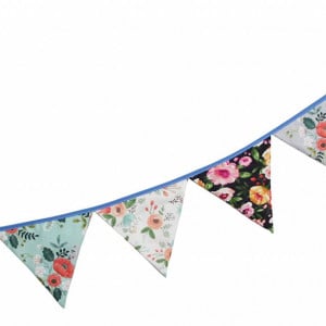 Banner pentru petrecere jijAcraft, bumbac, multicolor, 3,3 m - Img 2