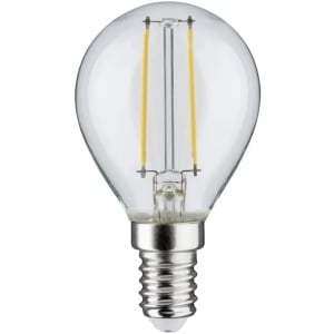 Bec Paulmann, LED, E14, metal/sticla, alb cald, 2,5W, 4,5 x 8 cm