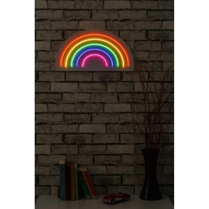 Benzi luminoase LED neon flexibile Re-Bloom, impermeabile IP67, multicolor, 50 x 26 cm - Img 4