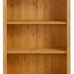 Biblioteca Mette, lemn masiv de pin natur, 70 cm x 116 cm x 30,5 cm - Img 4