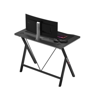 Birou de Gaming Huzaro Hero 1.4, 100x50cm, Negru - Img 3