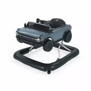 Bright Starts Ford Bronco premergator bebelusi 4in1, 47.5x74.93x64.52cm, 12kg, pliabil, 4 moduri utilizare, pentru 6 luni+/max 12kg, baterii 3xAA, negru - Verificat A · Re-Bloom
