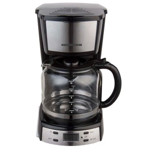 Cafetiera digitala Heinner Hcm-D918X, Putere 900W, Capacitate 1.8L, Display LCD, Negru/Inox - Img 2