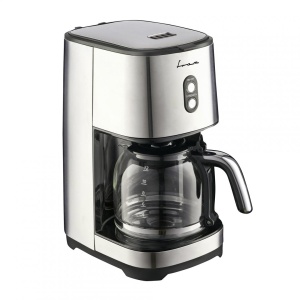Cafetiera Fram Fcm-915IX, 900W, 1.5L, Filtru detasabil si lavabil, Functie anti-picurare, Argintiu - Img 2
