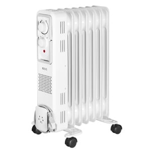 Calorifer electric cu ulei ECG OR 1570, 7 elementi, 1500 W, 3 trepte de putere - Img 1