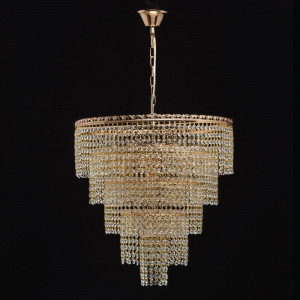Candelabru Acevedo, auriu, 90 x 52 x 52 cm, 60w - Img 7